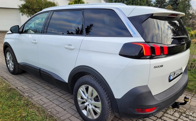 Peugeot 5008 cena 67900 przebieg: 156000, rok produkcji 2018 z Poniatowa małe 781